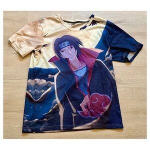 Itachi Uchiha Anime Graphic Tee • Men’s Medium • Never Worn